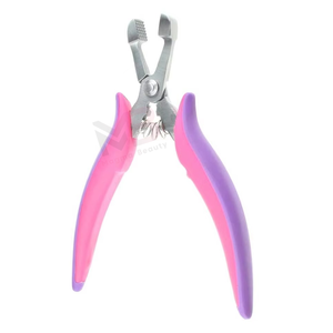 Pinzas Profesionales MAGMA BEAUTY de Acero Inoxidable y Metal para Extensiones de Cabello, Color Negro, Precio al por Mayor, Herramientas de Peinado - Product Image 3