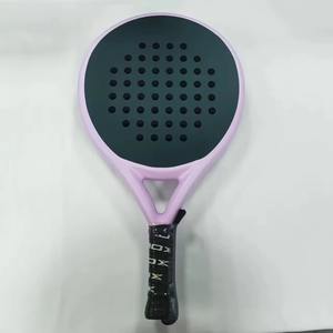 Service OEM ODM personnalisé, raquette de paddle en fibre de carbone diamantée pour unisexe, fournisseur direct d'usine, légère, faible MOQ - Product Image 6