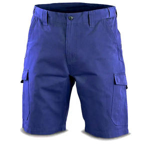 Custom Logo Cargo Shorts Summer Men's Elastic Waist Shorts Cotton Cargo Shorts Casual Loose Outdoor Sport Cargo Short - Product Image 3