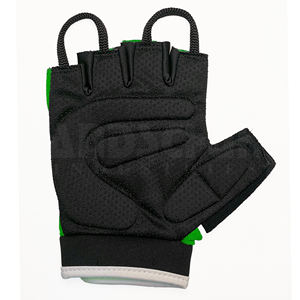 Gants de musculation professionnels Vivid Greens avec rembourrage amélioré de la paume |   Poignée antidérapante de qualité supérieure pour un équipement de musculation ultime - Product Image 5