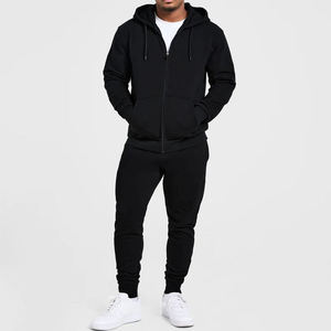 [Dollar] High Demand Custom Logo Men’s <b>Zip</b> Up Hoodie Wholesale Lightweight Adjustable Drawcord <b>Hooded</b> Sweatshirt Comfortable - Product Image 2