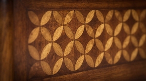 Solid Wood Traditional <b>Platform</b> <b>Bed</b> <b>Frame</b> Classic Wooden Bedroom Furniture for Home & Hotel - Product Image 3
