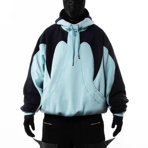 เสื้อฮู้ดดี้โอเวอร์ไซส์สำหรับผู้ชาย ผ้าฝ้าย 100% นุ่ม หนา สวมใส่สบาย คุณภาพสูง ดีไซน์ใหม่ทันสมัย - Product Image 2
