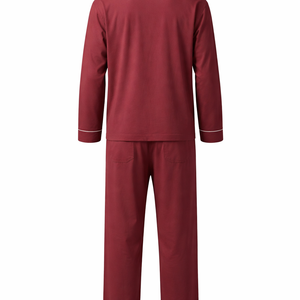 Pijamas de Algodón Personalizados al por Mayor para Hombre - Ropa de Dormir de Algodón al por Mayor, Servicio OEM por Proveedor Directo de Fábrica - Product Image 2