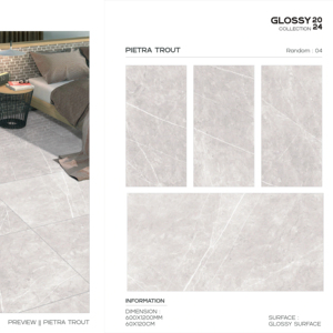 Azulejo de Porcelana Brillante SmartX 600x1200, Formato Grande, Superficie Pulida Premium, Diseño Moderno para Paredes y Pisos, Interior y Exterior Plus - Product Image 1