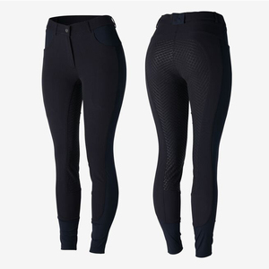 Pantalon d'équitation extensible 4 directions de haute qualité, leggings, collants, vêtements d'équitation en tissu technique au toucher doux - Product Image 4