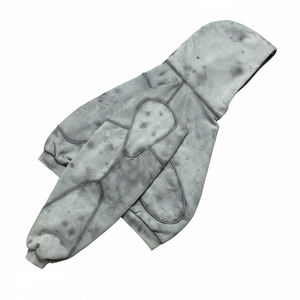 Sweat à capuche oversize personnalisé effet délavé tendance, tissu de qualité supérieure, vente en gros, pour un look décontracté ou streetwear, unisexe - Product Image 3