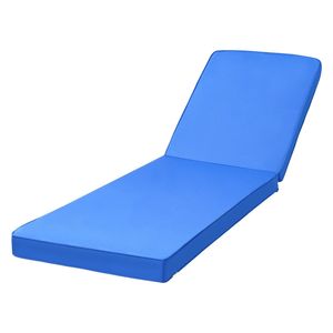 Cuscino Impermeabile e Resistente allo Sbiadimento 72 X 21 X 3 Pollici per Chaise Longue da Esterno, Ricambio per Sedie e Cuscini da Giardino - Product Image 1