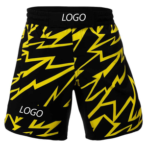 Shorts MMA respirants pour hommes, longueur genou, en vente, fabriqués au Pakistan - Product Image 4