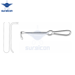 เครื่องมือผ่าตัดแบบใช้ซ้ำได้ Kocher Retractor ขนาด 23 ซม. ใบมีด 9 นิ้ว 60 x 12 มม. ทำจากเหล็กกล้าไร้สนิม สำหรับการผ่าตัดทั่วไป - Product Image 4