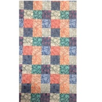 Tissu en polycoton Schiffli imprimé numériquement pour robes, kurtis, hauts et vêtements de mode, disponible à la vente par un exportateur indien