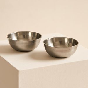 Bol à fruits secs en aluminium, forme ronde, durable, léger, passe au lave-vaisselle, design classique, haute qualité - Product Image 3