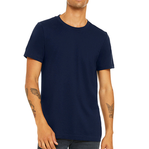 Camisetas de Algodón Grueso para Hombre al por Mayor, de Alta Calidad, Lisas, Simples, Personalizables, de Manga Corta y Hombros Caídos - Product Image 1