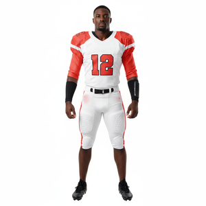 Uniforme de Fútbol Americano Unisex de Primera Calidad, Diseño Sublimado Personalizado, Conjunto de 2 Piezas para Hombre, Precio Razonable - Product Image 2