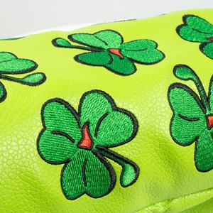 SOSH4 Housse de tête de club de golf en cuir PU imperméable avec fermeture élastique, lot de 3 - Product Image 5
