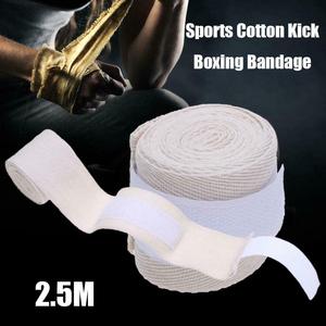 Bandage de boxe en coton pour le sport, 2,5 m, bandage confortable pour les mains, pour l'entraînement MMA Muay Thai, 6 couleurs - Product Image 4
