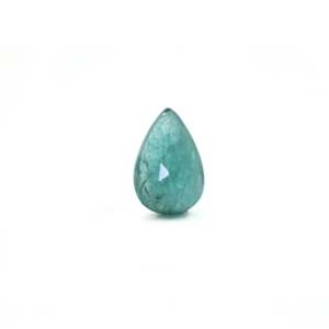 Natural Zambian Emerald 3.05 Carat Certified Loose Gemstone Pear Cut - Product Image 2