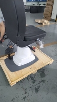 Chaise d'examen ophtalmique et de chirurgie ophtalmique à succès, économique, avec pédale – Unité de réfraction ophtalmique