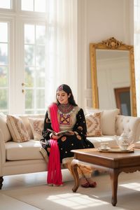 OEM & ODM Service Custom Made Afghani <b>Dress</b> For Women Hand Made 3 Piece Afghan Kuchi Frock With Shawl & Pants Casual <b>Dresses</b> - Product Image 5