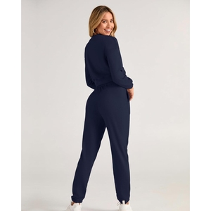Ensemble de survêtement unisexe de qualité supérieure, écologique, à séchage rapide, en viscose/polyester, tissu respirant, fabrication OEM ODM disponible - Product Image 3