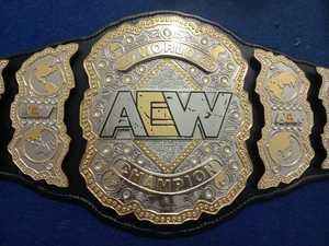 Cinturón de Campeonato Mundial de Peso Pesado de la AEW, Placas de Latón de 2 mm de Grosor, Cinturón de Lucha Libre - Product Image 2