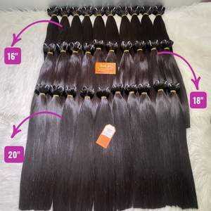 Vente de gros Extensions de cheveux humains vietnamiens bruts à cuticules alignées de meilleure qualité Cheveux à cuticules alignées - Product Image 4