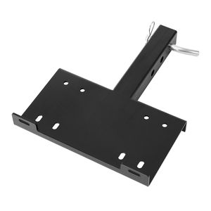 Verricello da montaggio su gancio traino, capacità di carico 15000 libbre, ricevitore da 50,8 mm, 2 fori di montaggio, finitura verniciata a polvere - Product Image 1