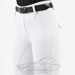 Leggings d'équitation haut de gamme pour femmes, avec panneau antidérapant en silicone, coupe extensible et confortable, vêtements d'équitation. - Product Image 1