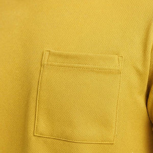 เสื้อยืดออกกำลังกายผู้ชายสีเหลืองสดใส ไซส์ใหญ่ สไตล์วินเทจ ใส่ได้ทั้งในและนอกบ้าน ราคาประหยัด พร้อมบรรจุภัณฑ์ที่ปรับแต่งได้ - Product Image 4