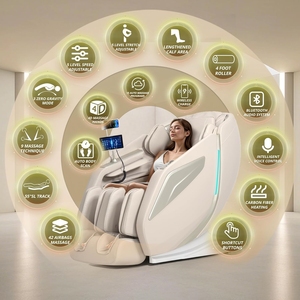 Sillón de Masaje con Riel Guía SL para Uso Doméstico y Comercial, Sillón de Masaje Eléctrico de Gravedad Cero con Cabina Espacial para Masaje Corporal Completo - Product Image 3