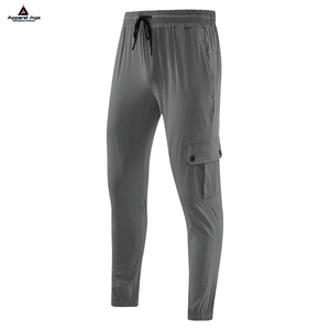 Wholesale Printed Breathable <b>Waterproof</b> High Street Style Winter Jogger Pants Men Cotton Slim Fit Sweatpants Custom Logo Bulk - Product Image 3