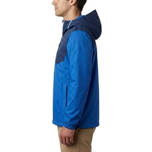 Men Windbreaker <b>Jacket</b> <b>Lightweight</b> <b>Waterproof</b> Breathable Wind Resistant Hooded Outdoor <b>Running</b> Hiking Camping Travel Sports - Product Image 3