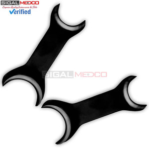 Black Coated Autoclavable Dental Mouth Opener Double Sided Stainless Steel Lip Cheek Retractor Posterior Medic Instruments - Product Image 2