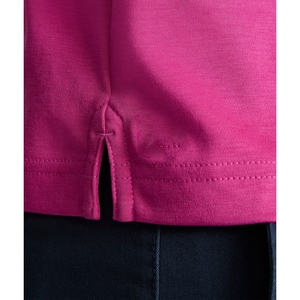 Polo homme personnalisé, coton jersey de haute qualité, motif uni, manches courtes, service OEM, tissu respirant - Product Image 5