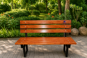 Bancs d'extérieur professionnels 2026 sur mesure, durables, avec chauffage intégré, pour jardins et parcs, structure en fonte, 16 couleurs - Product Image 2