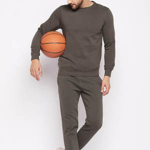 Conjunto Deportivo Casual para Hombre, Talla Grande, Corte Regular, Bordado, Estilo Urbano, Felpa, Lavado Ácido, Color Sólido, Ligero, 2026 - Product Image 5