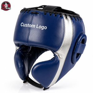 Protector de Cabeza para Boxeo, Color Azul y Blanco, Buen Proveedor, Nuevo, Precio al por Mayor, Duradero, Ligero, Hecho a Medida - Product Image 3