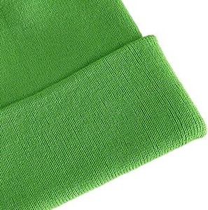 Bonnet unisexe style pêcheur en tricot court, couleur unie, chaud et extensible, pour homme et femme - Product Image 3