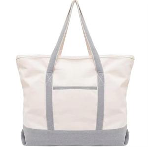 Sacs fourre-tout en toile de coton unie de tailles personnalisées, sacs de shopping personnalisés et tendance, produit promotionnel - Product Image 1