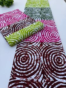 100 por ciento de tela estampada de cera de algodón para mujeres últimos estilos Ankara 2025 mezcla de algodón viscosa para ropa de moda - Product Image 4