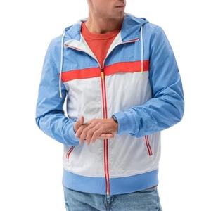Chaqueta Cortavientos para Hombre de Alta Calidad, Color Personalizado, Estilo Moderno, Ligera, Impermeable, de Nailon para Correr - Product Image 1