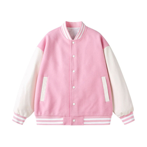 Chaquetas Bomber de Cuero Vintage Personalizadas para Hombre y Mujer, con Parches Bordados de Equipos Escolares, Tela de Lona - Product Image 6