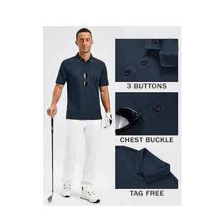 Camiseta Clásica de Algodón para Hombre, Suave y Transpirable, Manga Corta, Estilo Casual, Atuendo Elegante para Verano - Product Image 4