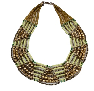 สร้อยคอน้ำหนักเบาคุณภาพดีชุดเครื่องประดับมาใหม่ล่าสุดสำหรับผู้หญิงทำด้วยมือจำนวนมาก - Product Image 1