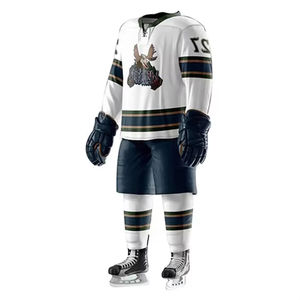 Uniforme de Hockey sobre Hielo Unisex de Calidad Superior, Cómodo y Transpirable, Nuevo con Nombre del Equipo Impreso (OEM) - Product Image 1