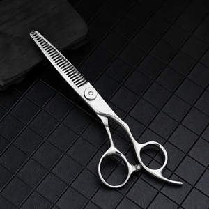 Marca nueva Hascissors Mini tijeras de corte de pelo profesional peluquero oro pelo Romo recto 3 tijeras de belleza conjunto de herramientas de salón de belleza - Product Image 4