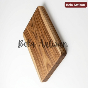 Tabla de Cortar de Madera de Papdi Bela Artisan Premium, Grano Natural, Duradera, Reutilizable, Rectangular, 1.5 cm de Grosor, Tipo Butcher Block - Product Image 3