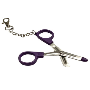 Tijeras de Enfermería Manuales Metal Med Corporation - Diseño de Punta Redonda, Mango Ergonómico, Bordes Dentados, Listas para Esterilizar, Uso Hospitalario - Product Image 1