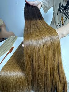 Trame de cheveux de haute qualité Ombre noir miel os de corps droit cheveux humains vietnamiens - Product Image 3