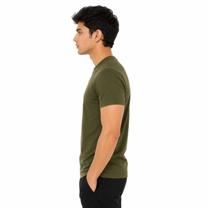 Camiseta de Manga Corta 100% Algodón Transpirable de Primera Calidad, Corte Holgado, Personalizable OEM ODM, Marca Privada, Venta al Por Mayor, Proveedor de Camisetas para Hombre en EE. UU. - Product Image 2